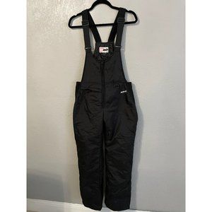 SKIGEAR WOMENS OVERALL SIZE SMALL COLOR BLACK WINTER WATERPROOF PANTS